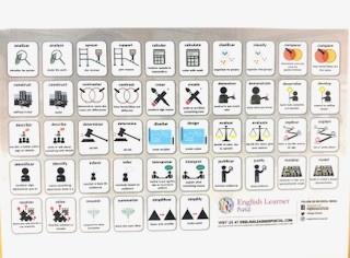 Thinking Verbs Letter Size - Spanish/English bilingual copy